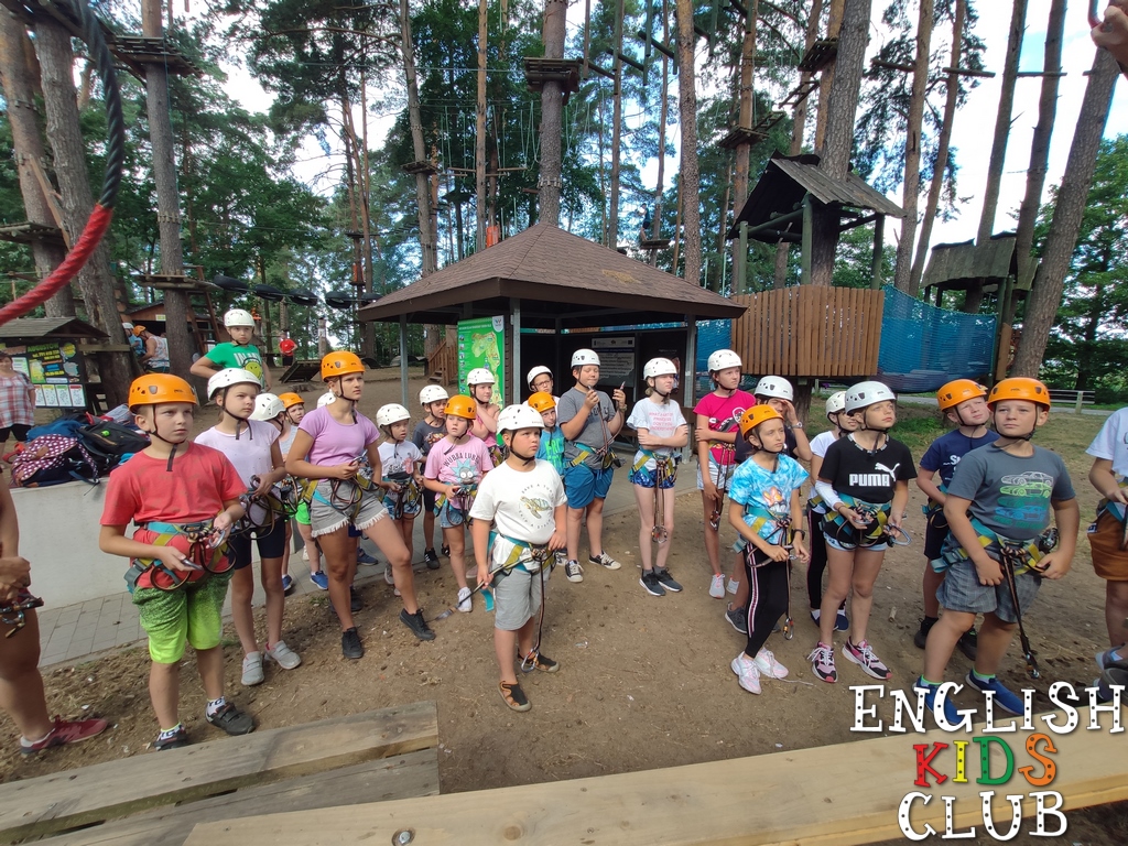 Park linowy w Augustowie