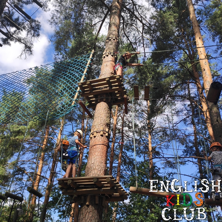 Park linowy w Augustowie