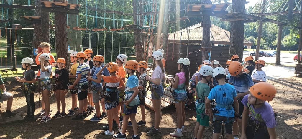 Park linowy w Augustowie