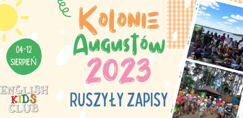 Kolonie na mazurach 2023
